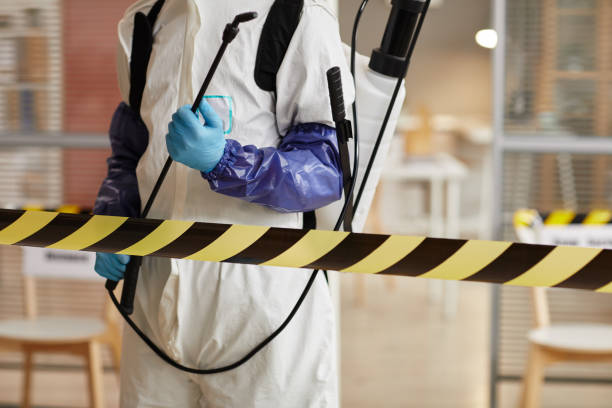 Professional Blood Cleanup technician working in Cleveland, OH
